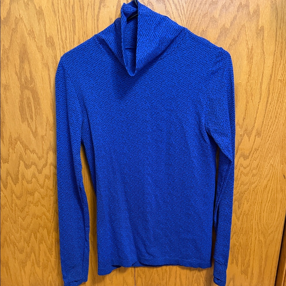 Athleta Flurry Long Sleeve Turtleneck Top